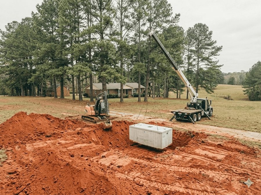 Septic system installation and replacement planning Burke County