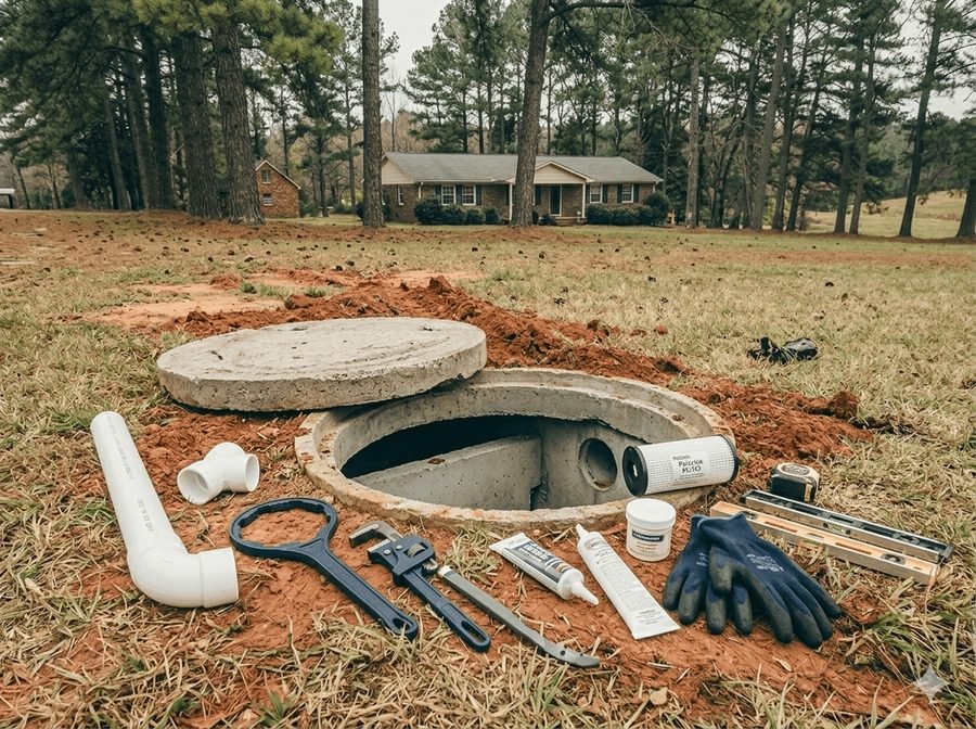 Septic repair service in Burke County Georgia